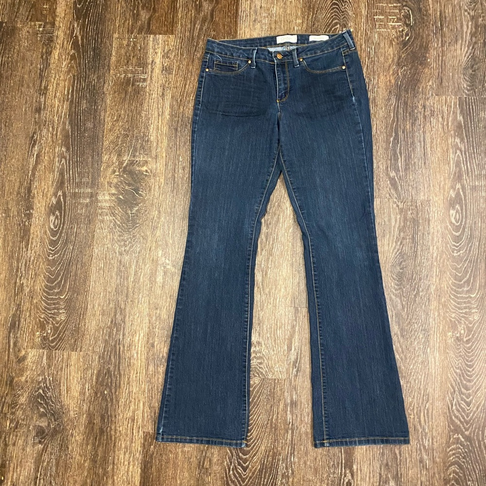 EUC Jessica Simpson Dark Wash Kiss Me Bootcut Jeans Size 30L
